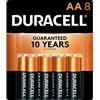 Duracell BATTRY ALKLN DURA AA CD8