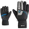 Ziener GALISO-Z - Guanti da sci da uomo, per sport invernali, Gore-Tex, molto caldi, colore nero, blu persiano