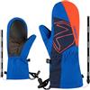 Ziener LAVALINO-Z - Guanti da sci per bambini, impermeabili, in lana, extra caldi, blu cobalto scuro, 6