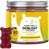 Bears with Benefits Aceto di Mele in Caramelle Gommose - Dosaggio Forte - Cura totale da 7500mg - Con Vitamina B6, B12 - 30 Pezzi (1 mese) - Senza Zuccheri Aggiunti, Vegano - Happy Belly Debloat - Bears with Benefits