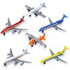 LXONTSG Piccolo Modello di Aereo, 6 Pezzi Aereo Modello Metallo Miniatura, Miniatura Metallo Airplane, Giocattolo Aeroplano, Piccolo Airplane Giocattolo, Regali di compleanno per bambini