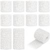 YHNDECO 10 Rotoli di Fasciatura in Gesso da 5/10 cm * 270 cm per Creare Modelli nel Modellismo, con Asciugatura Rapida