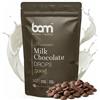 BAM Gocce di Cioccolato al Latte 35.1% - Gocce Cioccolato per Dolci, Biscotti, Panettone e Pasticceria - Chocolate Chips di Qualità - 500g