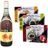 MiFan Dessert Box - Il set perfetto per gli amanti del dolce giapponese con Mochi di Matcha, arachidi e Azuki Rossi, accompagnati da Takara Umeshu Vino di prugna giapponese.