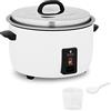 Royal Catering Cuociriso Elettrico Professionale Risottiera Elettrica RCRK-19L (19 L, 2.650 W, Acciaio Inox, Alluminio, 105 tazze, 7,8 litri)