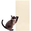 Culinavog Graffiatoio Adesivo, Tappetino Antigraffio 100cm X 30cm, Tappeto Gatto, Protezione Divano Antigraffio, Tappeto Riutilizzabile, Adesivo per Graffi Gatto, Protezione per Mobili e Pareti (Beige)