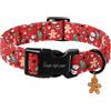 Unique style paws Collare per cani a sgancio rapido in cotone, collare per anguria, regalo durevole, carino collare per cani di taglia piccola, media e grande