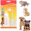 YRTUOP Biberon per Gattini,50ml Biberon Latte per Cuccioli di Cane E Gattini - Bevitore Acqua Spazzola Pulizia Ideale Viaggi Picnic Uso Quotidiano Gatti Coniglietti Criceti