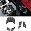 Jaronx Jaroxn - Pulsante di controllo multimediale iDrive compatibile con BMW iDrive per 1' F20/2' F22/3' F30 F31/4' F32 F33/5' F10/7' F01/X1 F48/X3 F25/X4 F26/X5 F15/X6 F15/X6 5, 7 pezzi