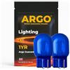 Argo 2 x DRL/luce di marcia diurna/faro laterale retromarcia/T20 582 W21W 7440 Super Xenon bianco aggiornamento vetro auto Van cuneo lampadine 12 V