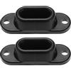 YINETTECH Guida di arresto a cuneo per portiera dell'auto, compatibile con VITO W638 Sprinter 901 902 903 904 A9017660161 blocco scorrevole porta laterale nero