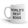 Deoqash Tazza in ceramica con scritta "World's best boss", "Dunder Mifflin" (The Office), 325 ml