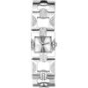 OIDEA Orologio da donna con cinturino fantasia: orologio da donna staccabile in lega analogica al quarzo con quadrante quadrato e strass lucidi, regalo per festa della mamma di compleanno, Quadrante