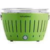 LotusGrill LG G34 U GR - Barbecue portatile per esterno - Scocca verde