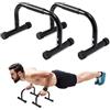 DYUEE Barre per flessioni per allenamento della forza per cavalletti, parallele per L-sit & Dip con manici in schiuma, parallele alte 25,4 cm, per supporto verticale, L-Sit, ginnastica, allenamento della