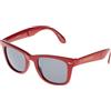 Cressi Taska Occhiali da Sole, Unisex - Adulto, Rosso/Lenti Grigio Scuro, Taglia unica