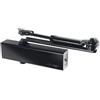 CISA 1C161103044, Chiudiporta Forza Regolabile Professional Plus 2 Con Arresto, EN 2-4, Nero, Largh. Porta Max 850-1100