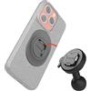sincetop Universale Moto Phone Supporto con Sfera da 1" - Serie Q [Quad], Sgancio Rapido, Porta Smartphone Regolabile a 360°, Compatibile con iPhone, Android e Tutti gli Smartphone