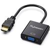 DigitConvert Adattatore da HDMI a VGA, convertitore da HDMI a VGA placcato oro (da maschio a femmina), compatibile per computer, laptop, PC, monitor, proiettore, HDTV, Chromebook, Raspberry Pi, Roku, Xbox e altro