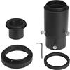 SOLOMARK Kit adattatore per fotocamera telescopica deluxe per Canon EOS/Rebel DSLR, Prime Focus e proiezione variabile, adatto per telescopi standard da 1,25 pollici, accetta oculari da 1,25 pollici.