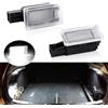 DEMULAX Lampada for porta luce di cortesia a LED for bagagliaio, 2 pezzi, for VOLVO, for XC40 XC70 V60 S60 S80 V40 V40CC Lampade vano piedi Luce interna per i piedi dell'auto
