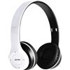 LYEAA P47 Cuffie da gioco sportive senza fili, con cancellazione del rumore, compatibili con Bluetooth 5.0, lettore MP3, supporto vivavoce con microfono integrato, per corsa e palestra (bianco)