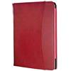 Huanghua Spot for Kobo - Custodia in pelle per e-book Aura One 7,8 N709, con ventosa magnetica, colore: Rosso porpora