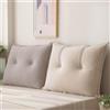 HNBCYRND Copri Testiera Letto Matrimoniale Singolo Imbottita, Cuscini da Lettura Copri Testata Copripiumino Rimovibile E Lavabile, Anti-collisione Addensato Grandi per Testata(75x60x15cm,5#)