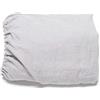 LinenMe Lenzuolo con Angoli Matrimoniale, Lenzuola 160x200 in Lino 100% Puro Naturale, con altezza da 20cm, Traspirante, Termoregolatore, Morbido e Resistente - Grigio Freddo