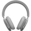 SUNJOM Cuffie Over-Ear Senza Fili Freepods 120H Playtime, ANC/ENC Cancellazione Attiva Del rumore di Livello Pro, Cuffie Bluetooth con Microfono Incorporato Ricarica Type-C per Chiamate, Viaggi,Sport-Argento