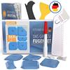 STONE REEF Set di strumenti di rimozione in silicone per fughe in silicone - Piastrelle per fughe in silicone estrattore fughe per bagno in silicone