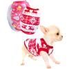 Generic 2 pezzi tazza da tè vestiti per cani e cuccioli - maglione chihuahua extra piccolo - vestiti invernali caldi (XX-Small, A)