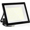 VistaNovaX Faretto LED da esterno 150W Industriale 16500LM 6500K Luce Giorno IP66 Impermeabile, Dissipazione Termica Efficiente, Risparmio 85% Faretti LED Esterno per Corti/Magazzini/Garage (1pcs)