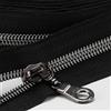 Sawoake # 5 cerniere a spirale in nylon metallico in ottone anticato, 10 m con 10 pezzi tira da The Yard Bulk Coil Zipper Roll per fai da te cucito borse artigianali