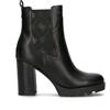 GUESS Tronchetto donna nero in pelle
