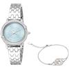 Just Cavalli Orologio Analogico al Quarzo Donna con Cinturino in Acciaio Inox JC1L276M0045