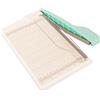 Craftelier - Taglierina per tagliare la carta - Taglierina portatile per scrapbooking, carte o etichette per tagli fino a 21,6 cm - con guida protettiva in plastica per migliorare la precisione