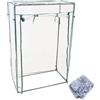 Generisch Copertura per piante per serra in PVC, 150 x 100 x 50 cm, resistente ai raggi UV, impermeabile, per piante e pomodori, per piante e balconi (senza supporto)