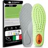 JP COMFORTO Solette Sportive Uomo | Fabbricato in PU | Solette Sport & Solette Anti Sudore | Solette Sportive Perfetto per Running, Crossfit, Padel, Ciclismo e altro ancora (37-38)