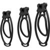 MKGMYGZ FUFU Clip 3 Pcs Chastity Devices Male Penis Ring Device Cock Cage Chastity Device Sissy Penis Cage Male Trainer Chastity Cage Penis Exercise Sex Toys (Black)
