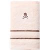 Scalpers Asciugamano per ospiti Beige a righe marroni 30x50cm 100% cotone 470GSM Home