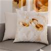 PETTI Artigiani Italiani - Coppia di Federe Cuscino 45x45 cm in Microfibra, Cuscini Arredo Camera da Letto, Divano, Salotto, Set 2 Fodere Copricuscino, Federa Wedding, 100% Made in Italy