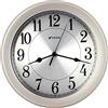 JUSTIME 8.5 inch Water Resistant Wall Clock for Bathroom Clock Wall Decor Small Space Kitchen Clocks Office Boat RV Silent Wall Clock Non Ticking