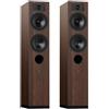 Indiana Line Tesi 5 Wood Coppia Casse Pavimento 150W 2,5vie T2,6 M16 W16 BassReflex