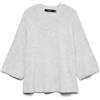 VERO MODA Vmlefile 3/4 O-Neck Pullover Noos, Pumice Stone., XS