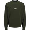 JACK & JONES Jjesoho Sweat Crew Neck Noos Pls - Plus Size, Celestial Blu, 6XL
