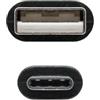 Brightium Cavo USB 2.0 tipo C a USB tipo A, con capacità di ricarica rapida fino a 3A. Colore nero, lunghezza 2,0 metri, ideale per il collegamento di diversi dispositivi.