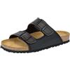 Lico Bioline Man, Sandali, Uomo, Nero Marrone Soft, 45 EU