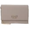 Liu Jo POCHETTE LIU JO AA5221E0033 Pochette comoda e pratica con catena color oro e chiusura patta calamita. Possiede tre scomparti di cui uno con zip e diverse tasche interne per carte e documenti. 22x16x2.