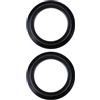 ECSiNG 2 Pezzi Di Anello Adattatore Per Pignone Della Pedivella Bici Da 24 Mm A 19 Mm Compatibile Con Distanziale Di Conversione Della Corona BMX 25T